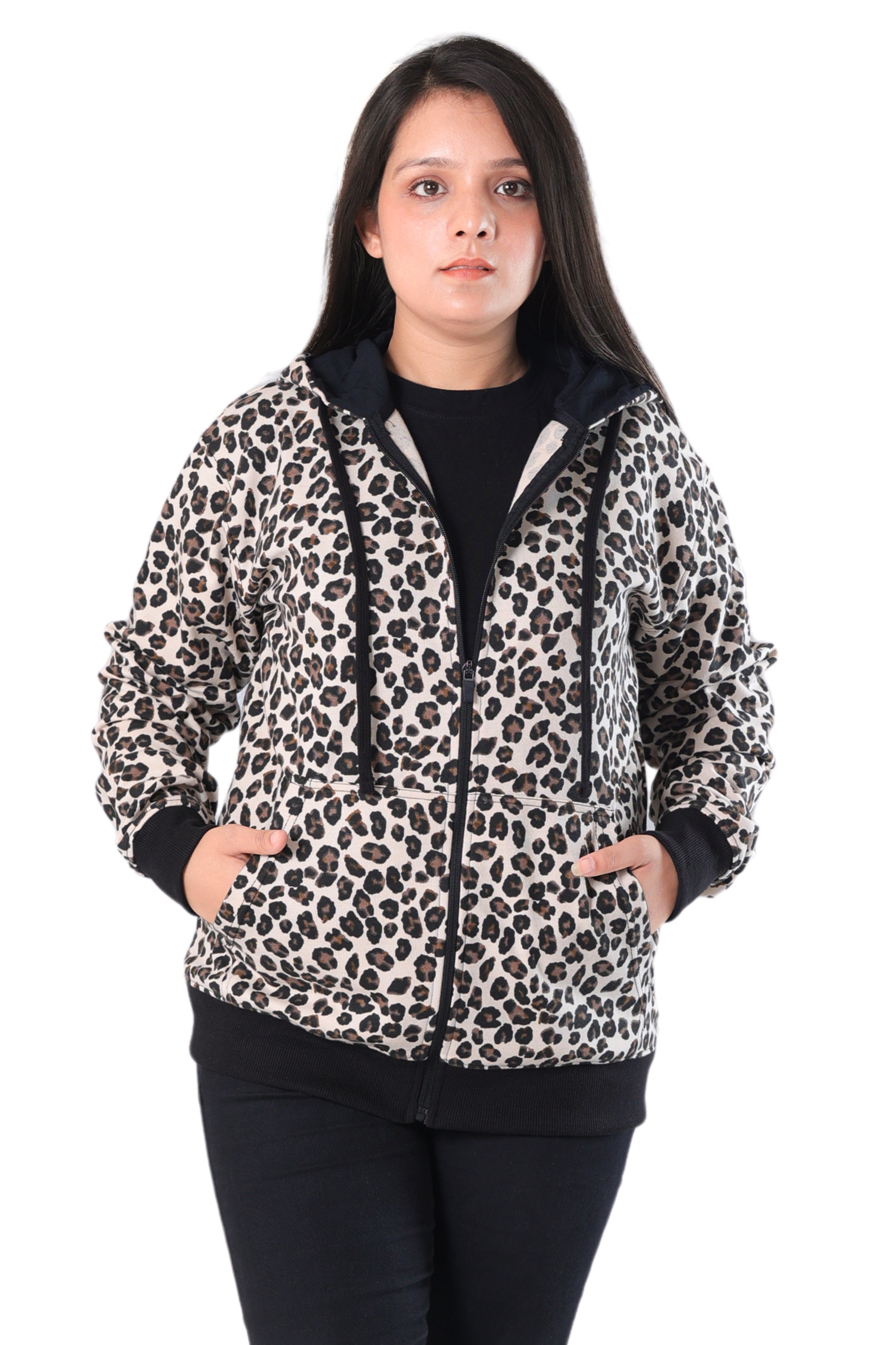Bahob® Women Zipper Hoodie Long Sleeve Jacket Hoodies Top