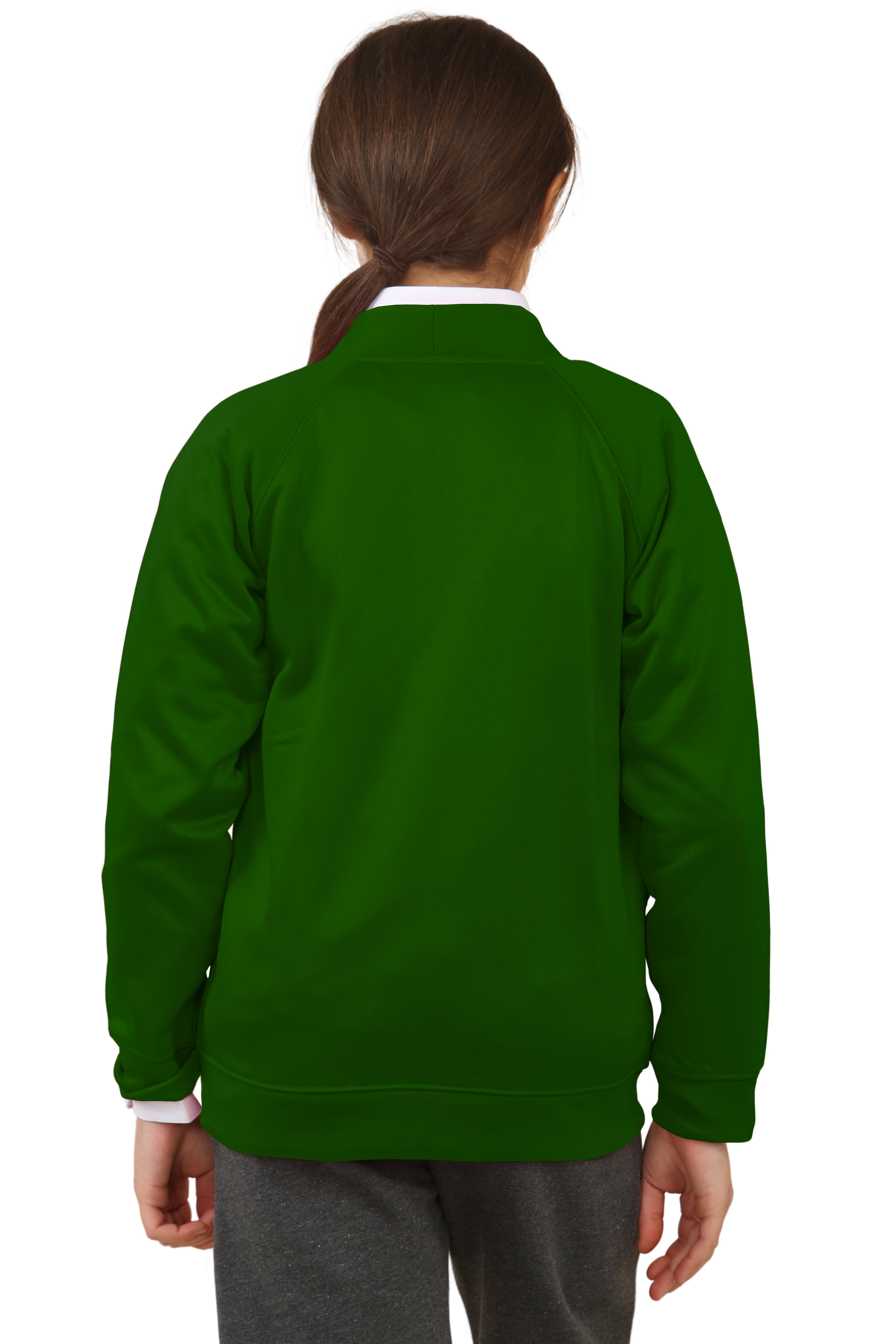 Bahob® Girls full sleeve cardigan uniform for school