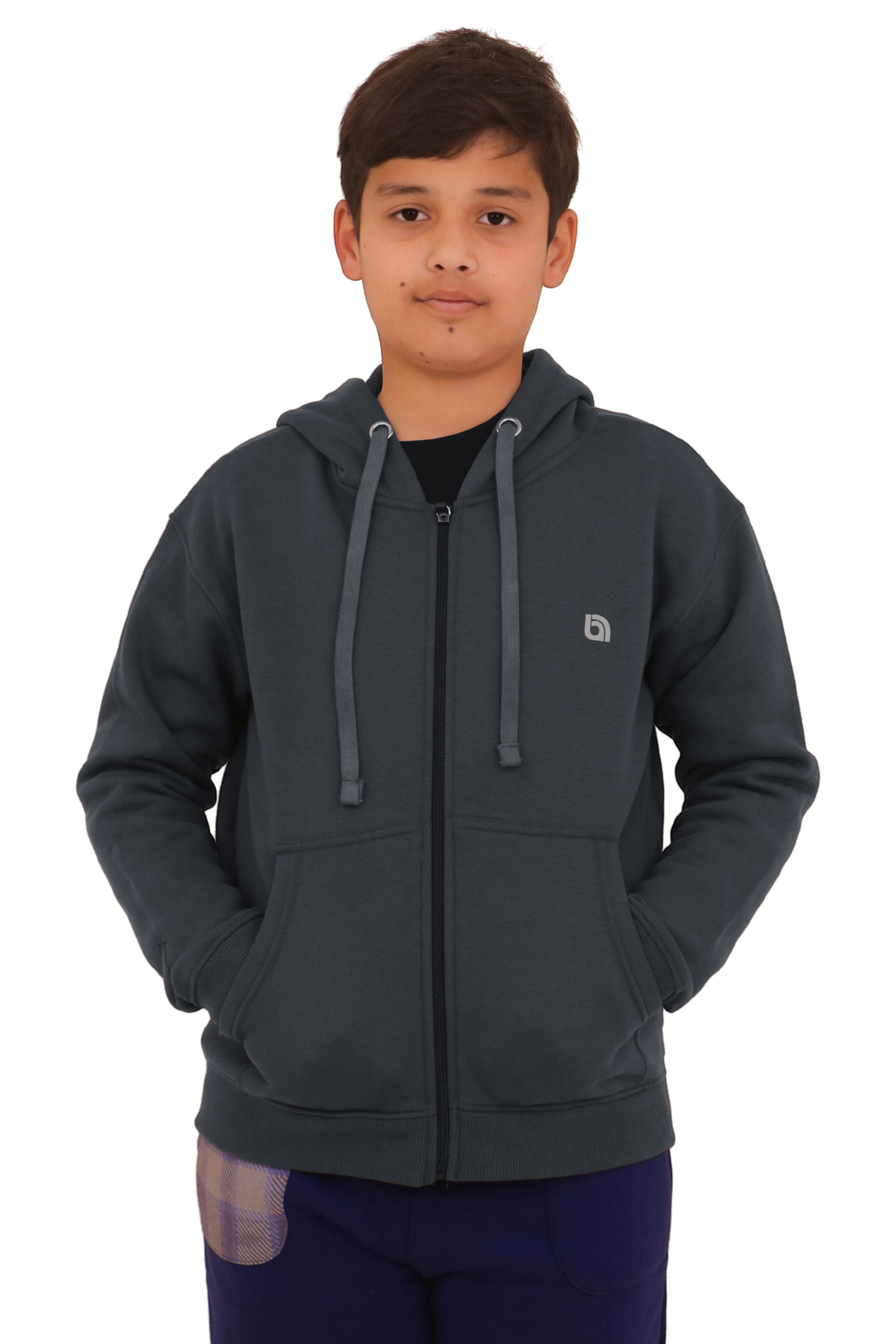 Bahob® Zip-Up Hoodie Long Sleeve Top Hoodies For Boys