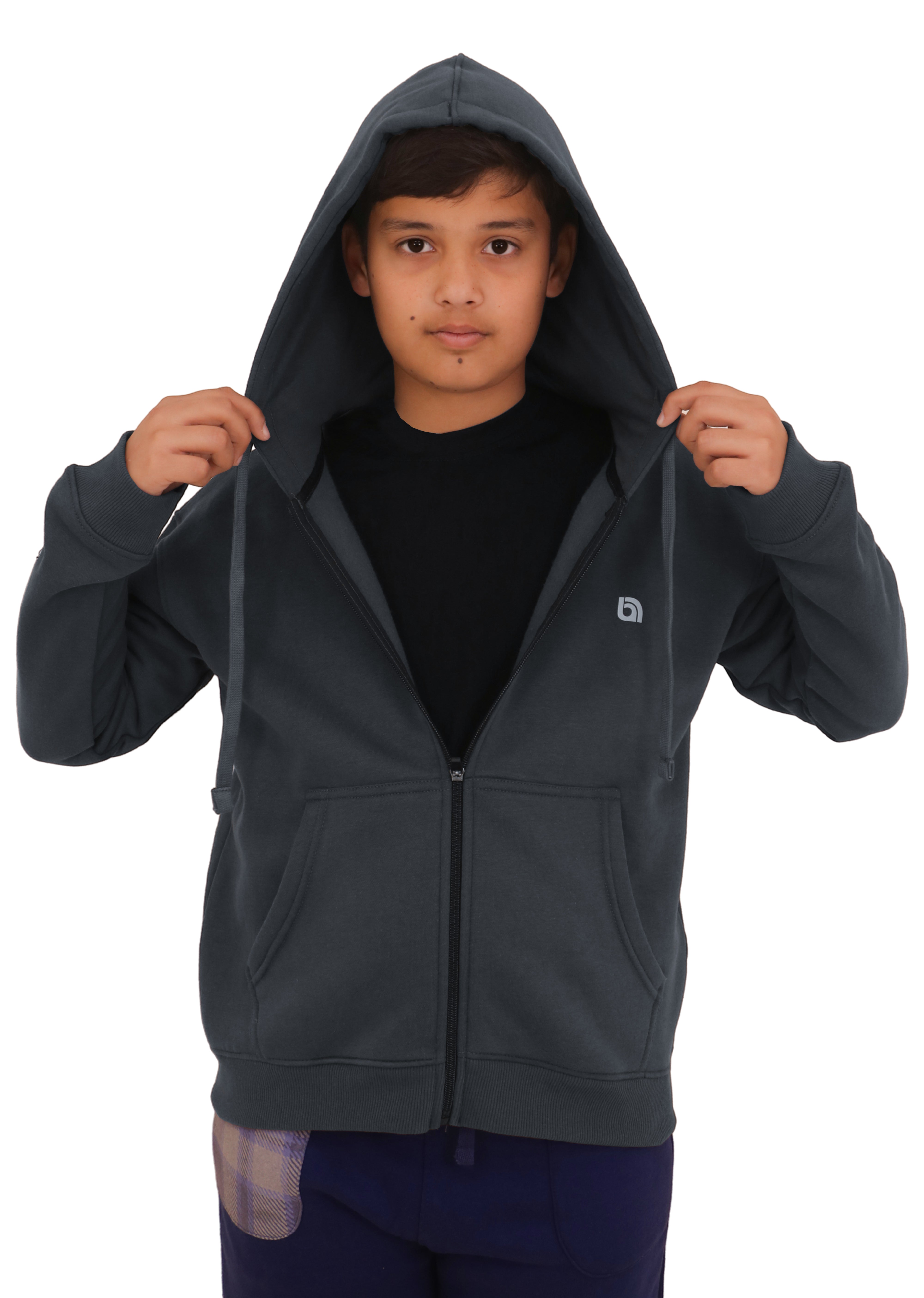 Bahob® Zip-Up Hoodie Long Sleeve Top Hoodies For Boys