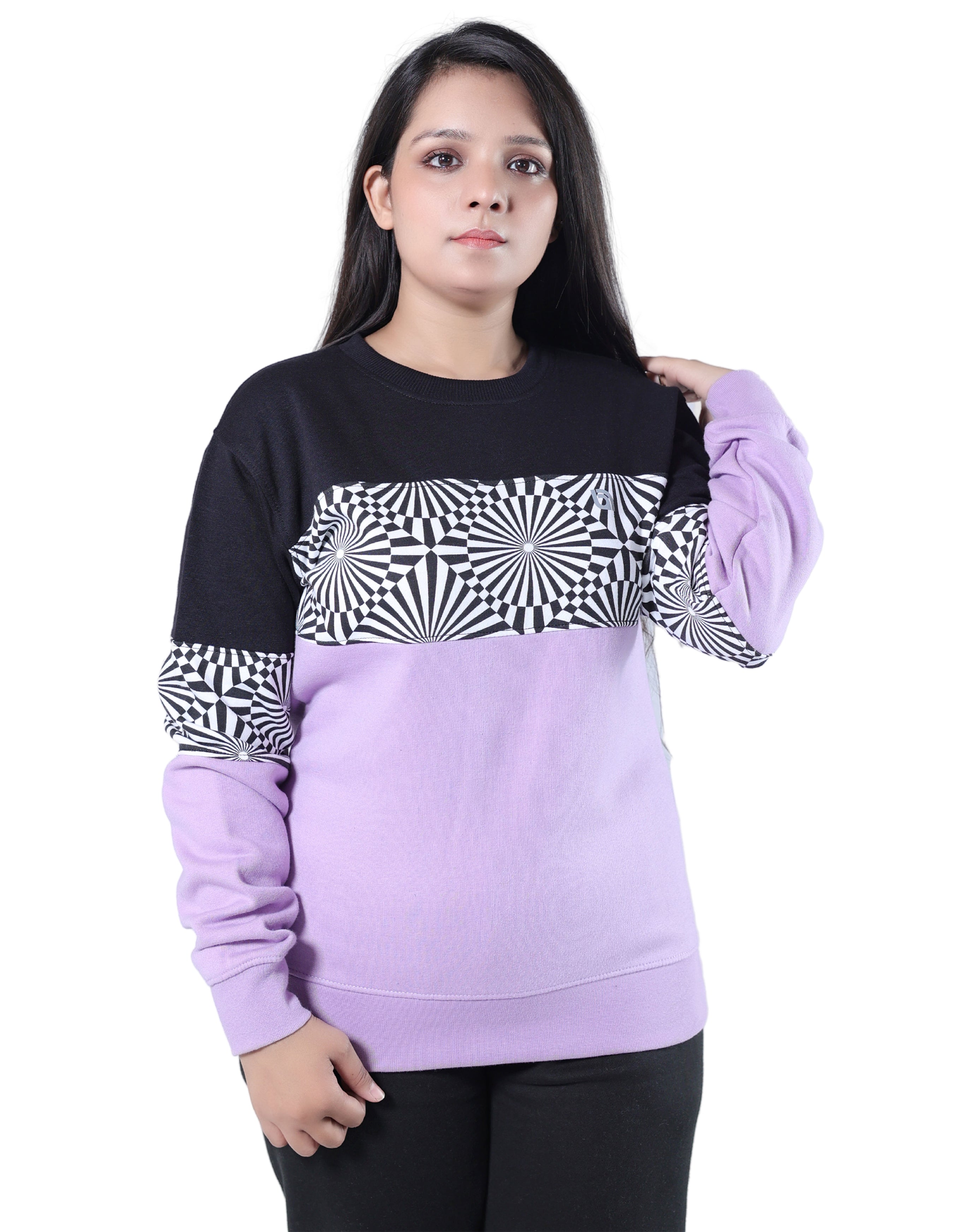 Bahob® Women's Crew Sweatshirt Long Sleeve Tops for Ladies Sweatshirts for Women UK Pullover Jumper Crewneck Sweater S-XXL