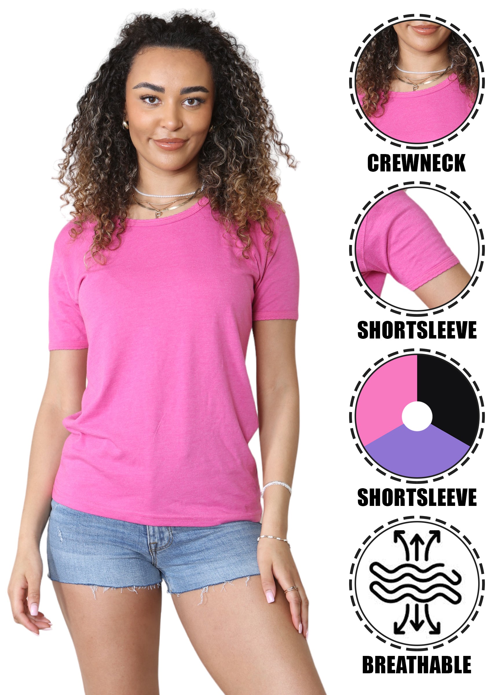 Pink t shirt