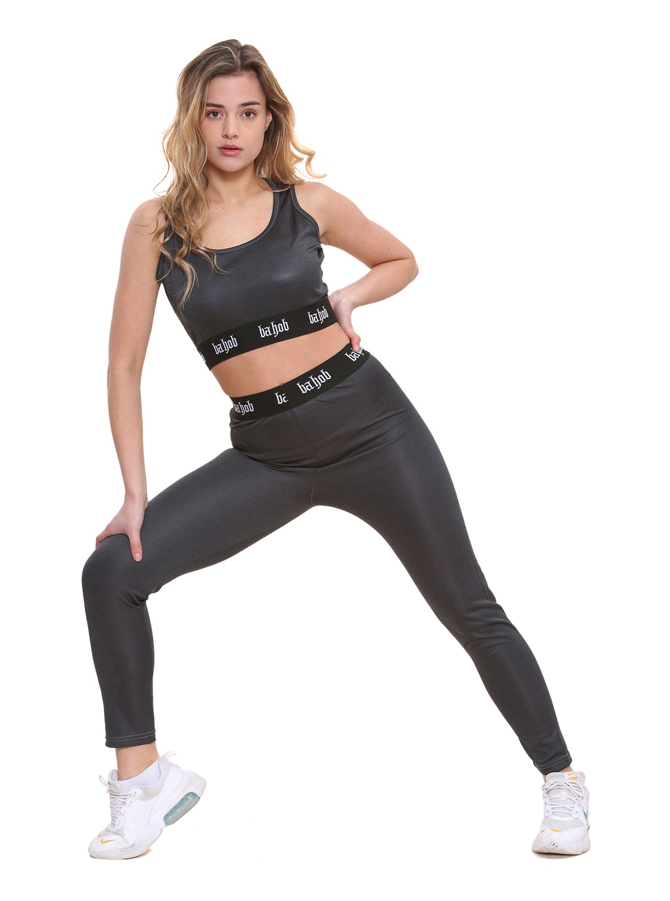 Bahob® Gym Sets for Women 2 Piece Seamless Workout Yoga Outfits - Bahob