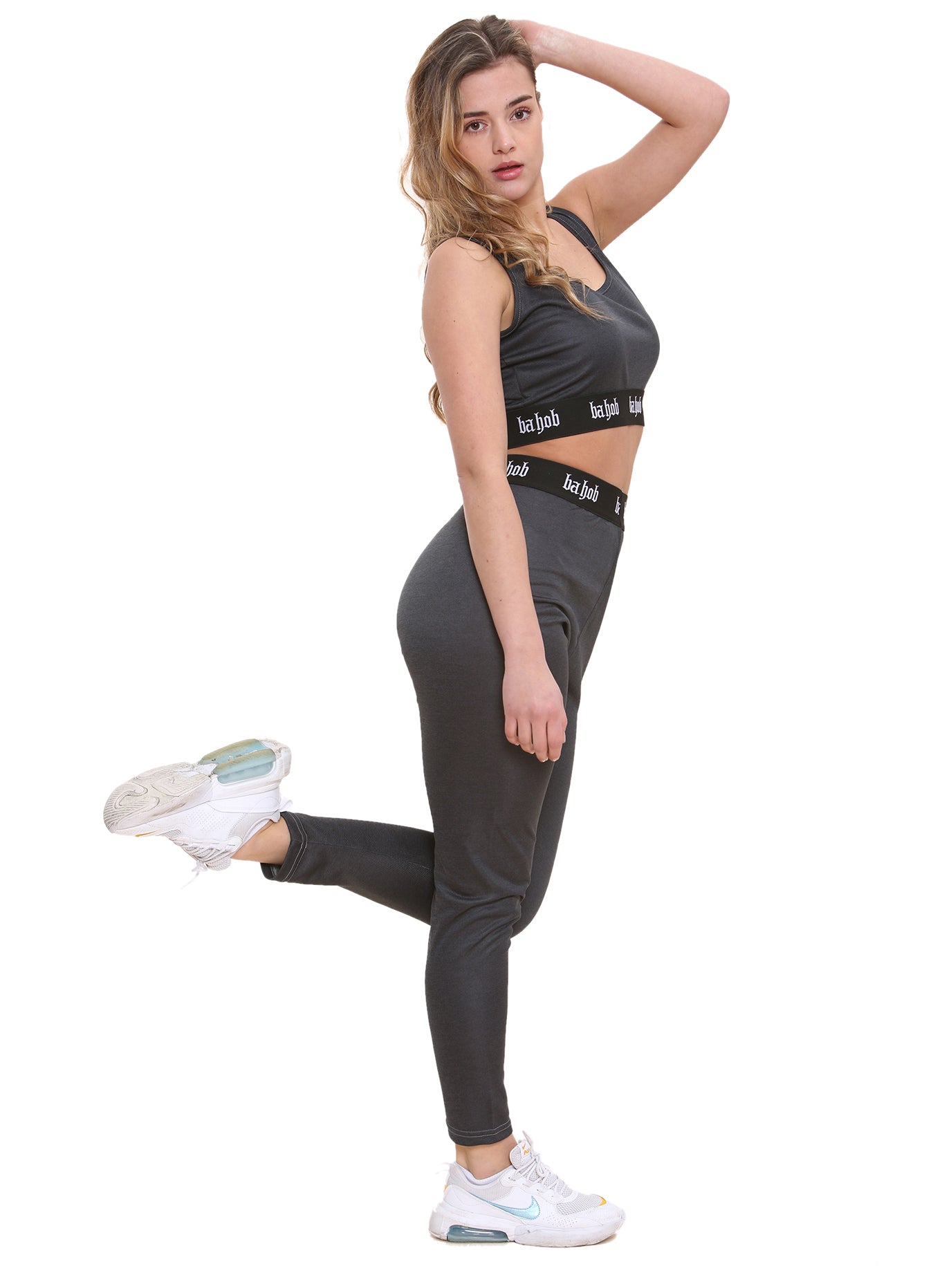 Bahob® Gym Sets for Women 2 Piece Seamless Workout Yoga Outfits - Bahob