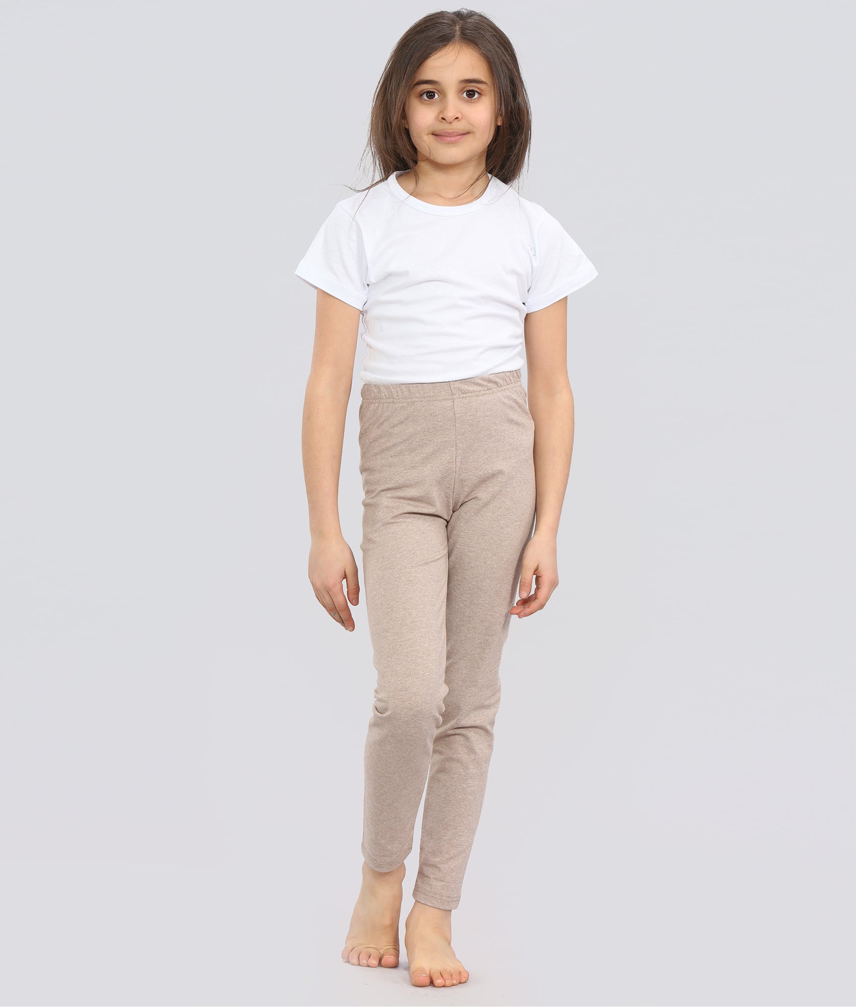 Girl's Leggings, Plain Pants