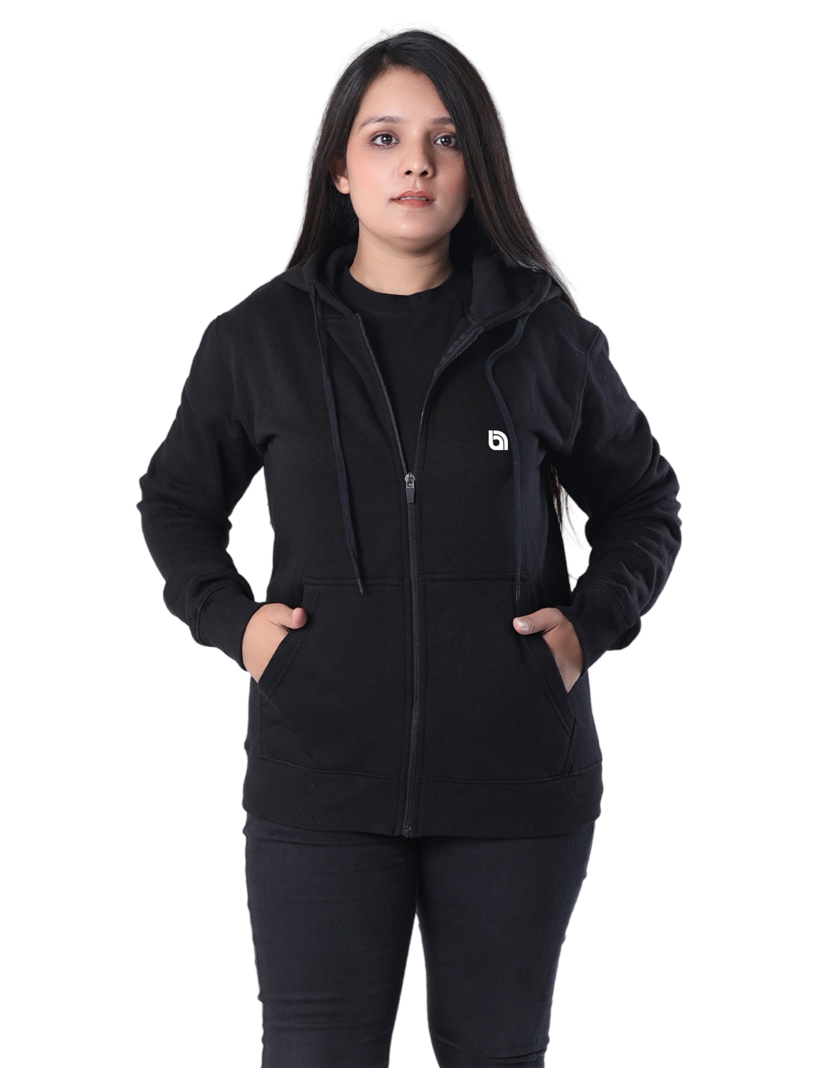 Bahob® Women Zipper Hoodie Long Sleeve Jacket Hoodies Top
