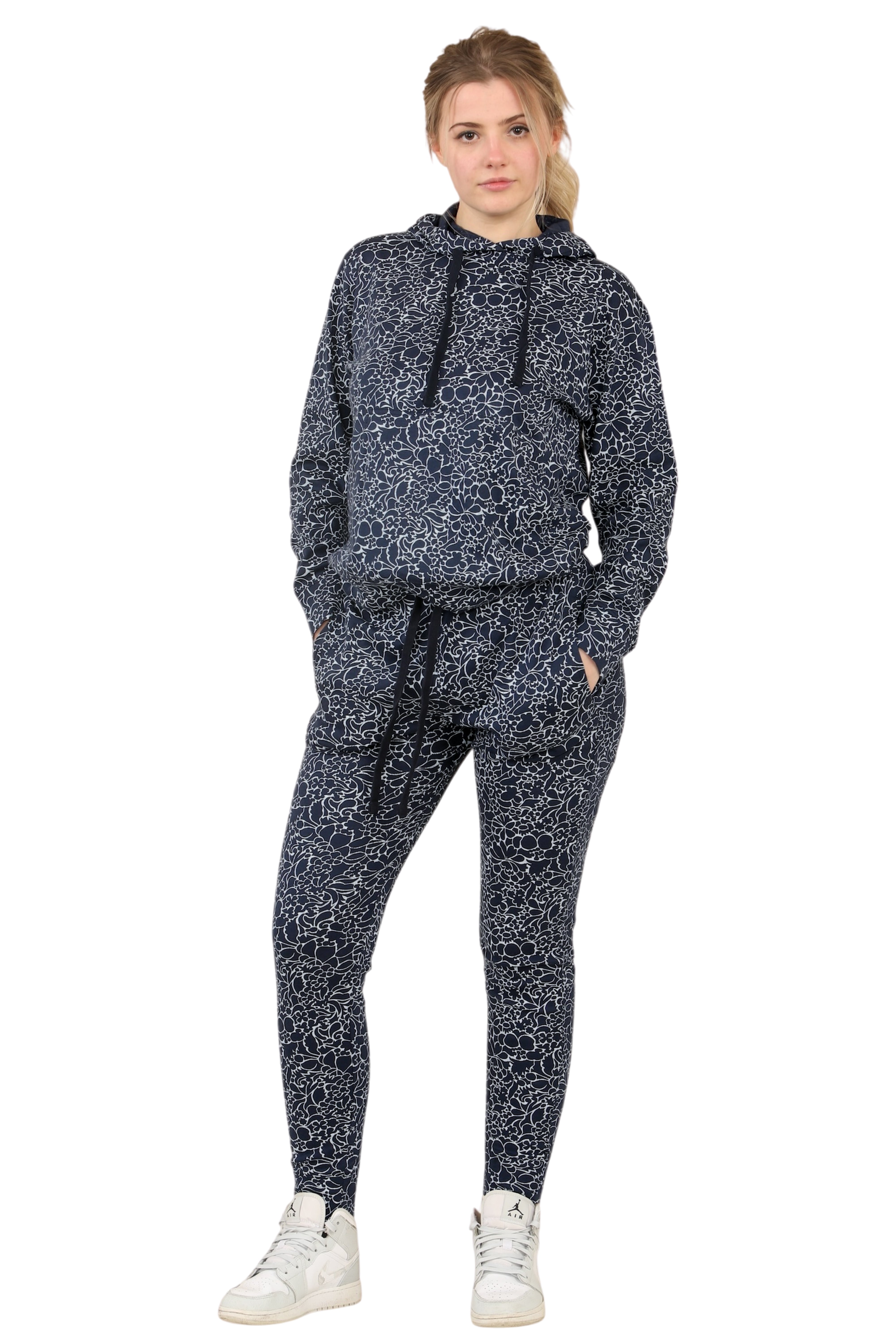 Bahob® Women’s Sportswear Set, 2 Piece Women Track Suit Set Hoodie and Stretch Legging Ladies Gym Wear Tracksuits Activewear Set