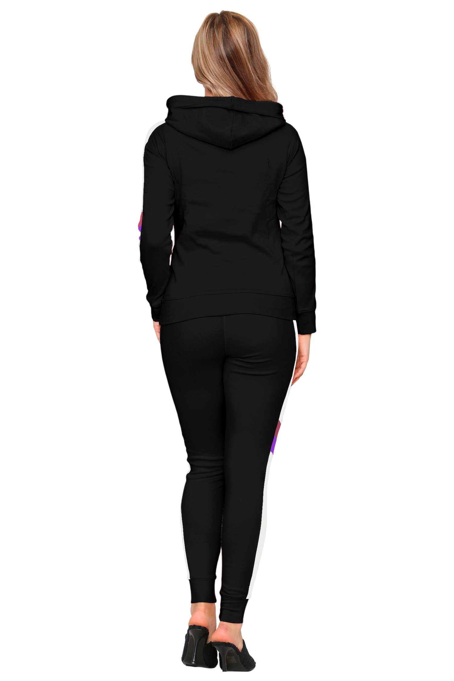Bahob® Women’s Sportswear Set, 2 Piece Women Track Suit Set Hoodie and Stretch Legging Ladies Gym Wear Tracksuits Activewear Set