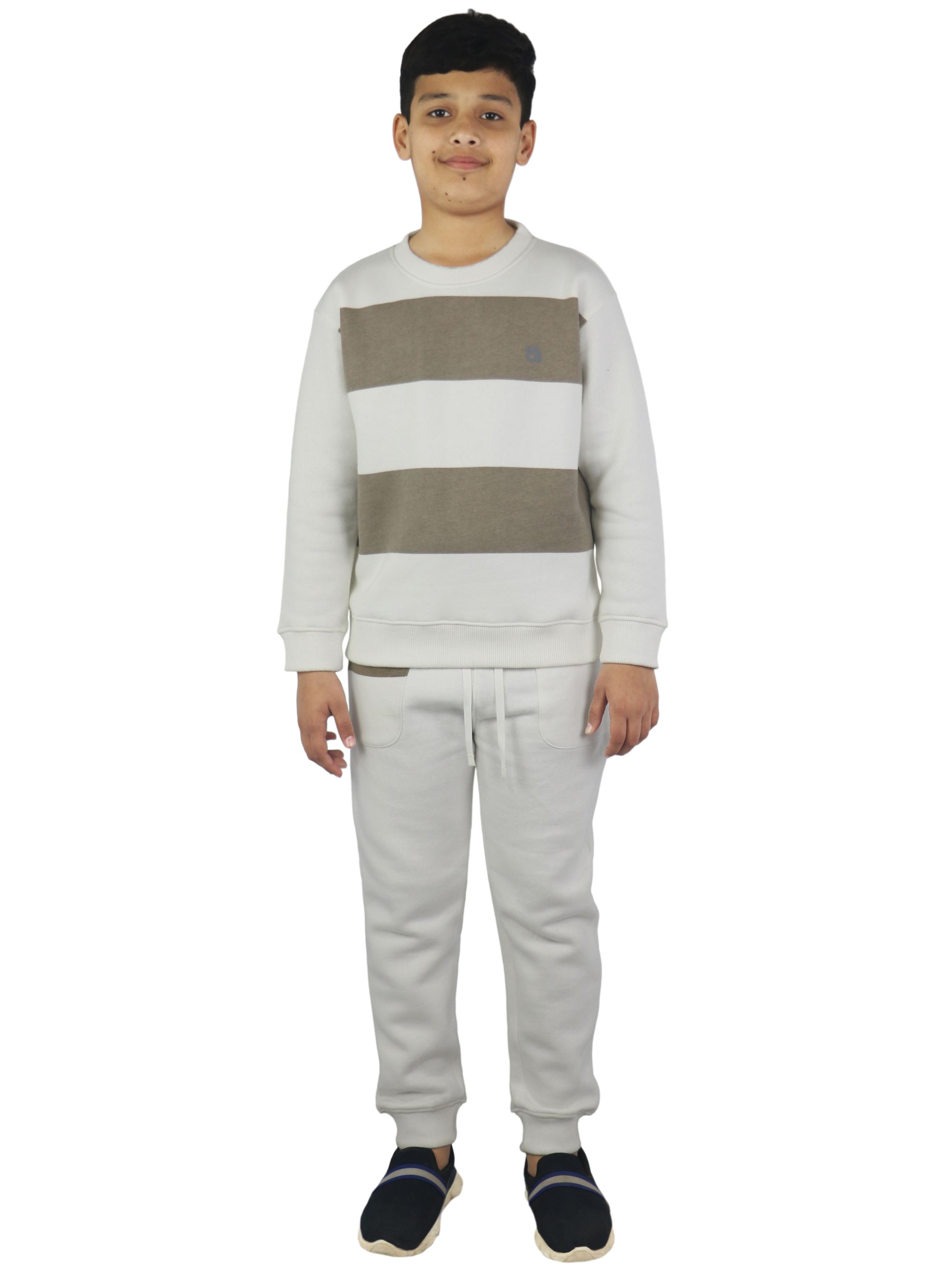 Bahob® 1 & 2 Pack Boys Girls Tracksuit, Unisex Jumper Sweatshirt and Jogger Bottoms Tracksuit Set for Kids 3-14 Years