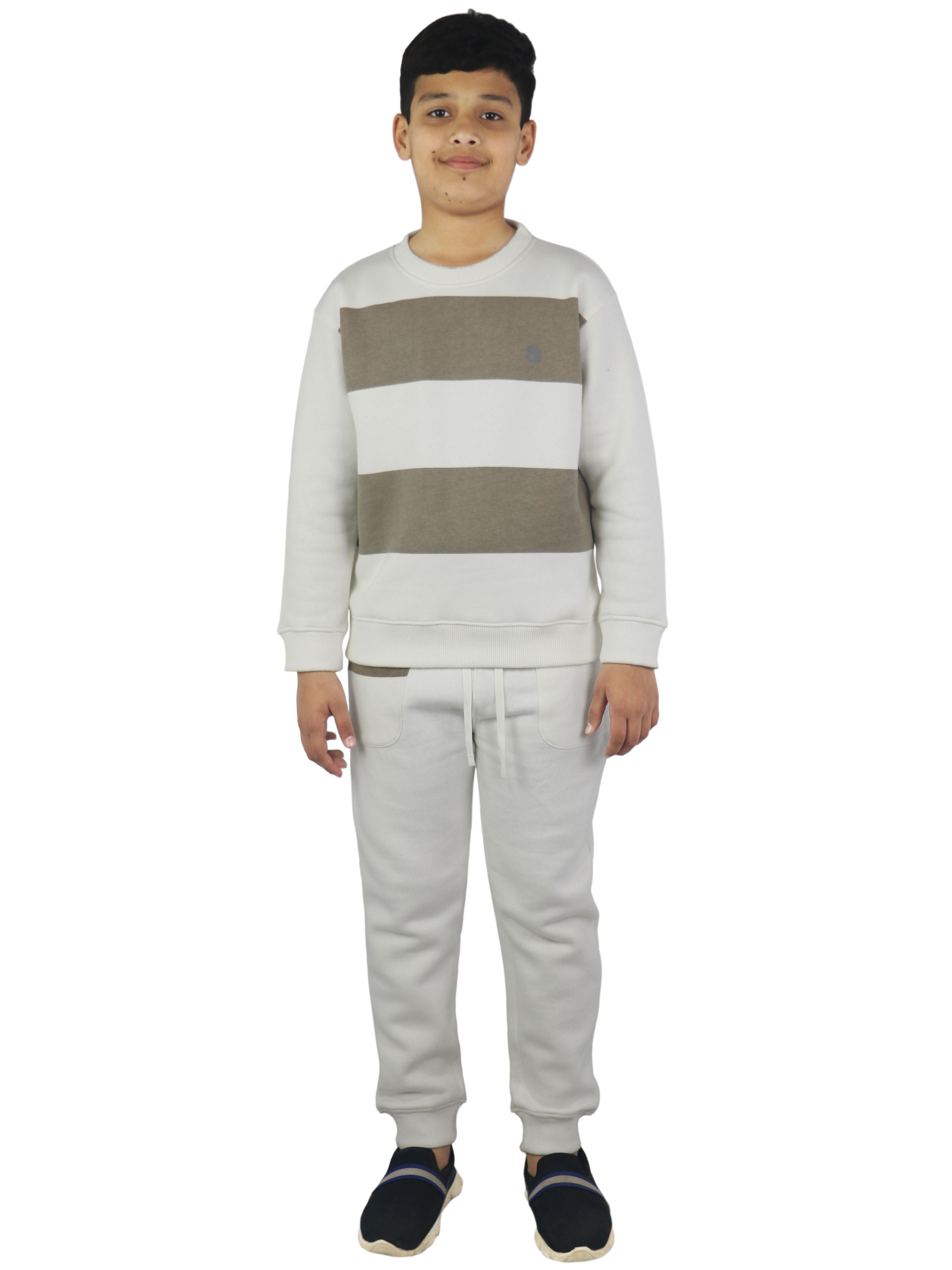 Bahob® 1 & 2 Pack Boys Girls Tracksuit, Unisex Jumper Sweatshirt and Jogger Bottoms Tracksuit Set for Kids 3-14 Years