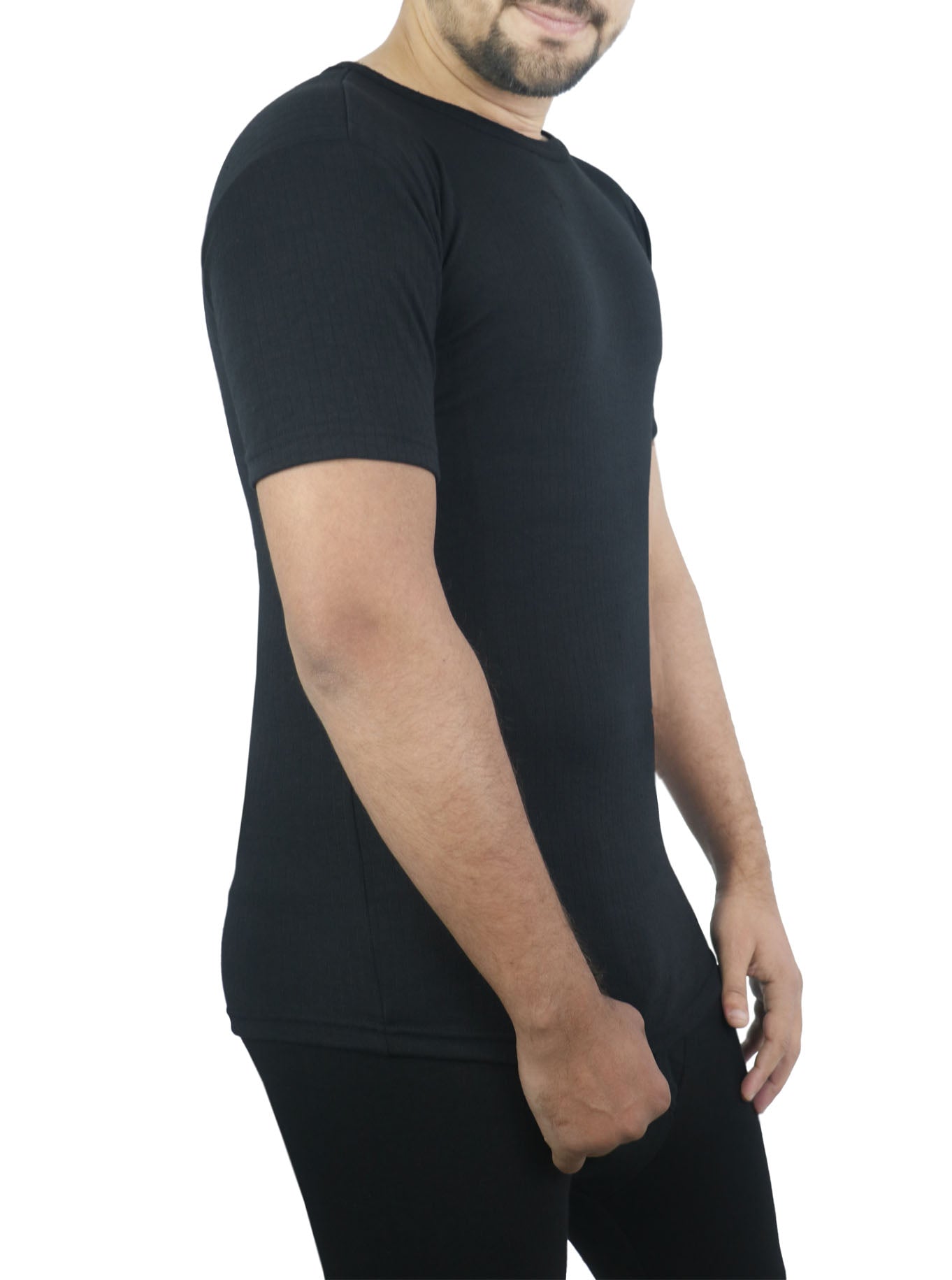 Bahob® Pack of 2 Men's Thermal Long Sleeve Half Sleeve Top , Warm Underwear  Lightweight Ultra Soft Thermal Top S-XXL. - Bahob