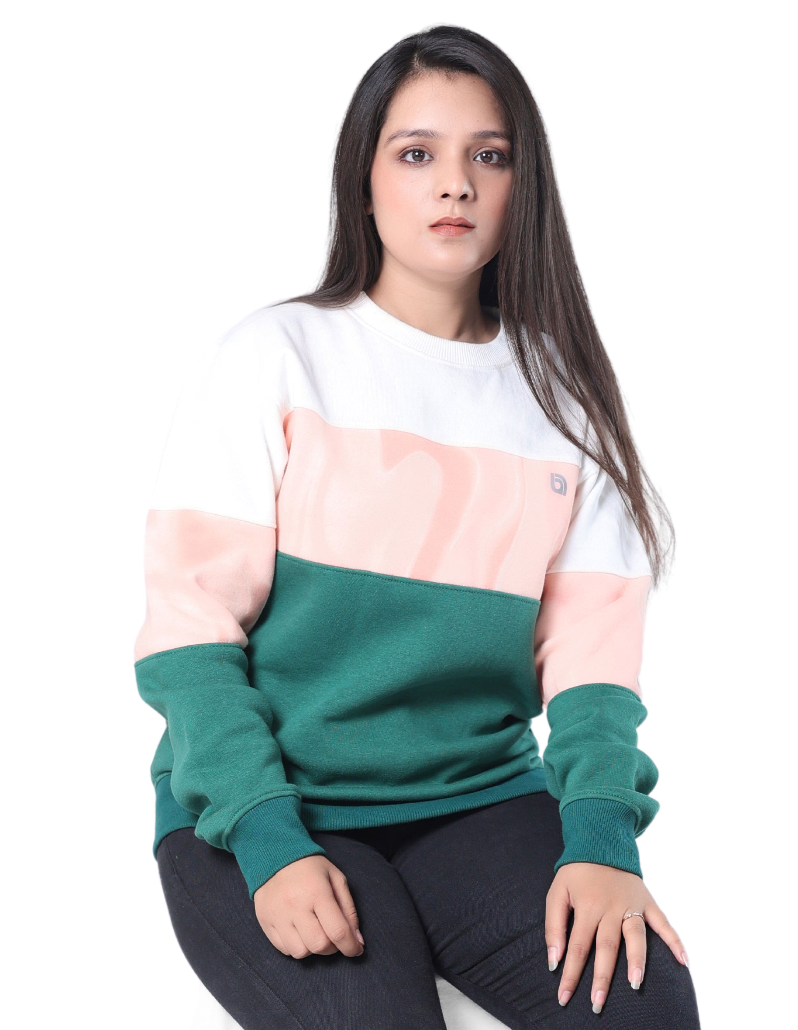 Bahob® Women's Crew Sweatshirt Long Sleeve Tops for Ladies Sweatshirts for Women UK Pullover Jumper Crewneck Sweater S-XXL