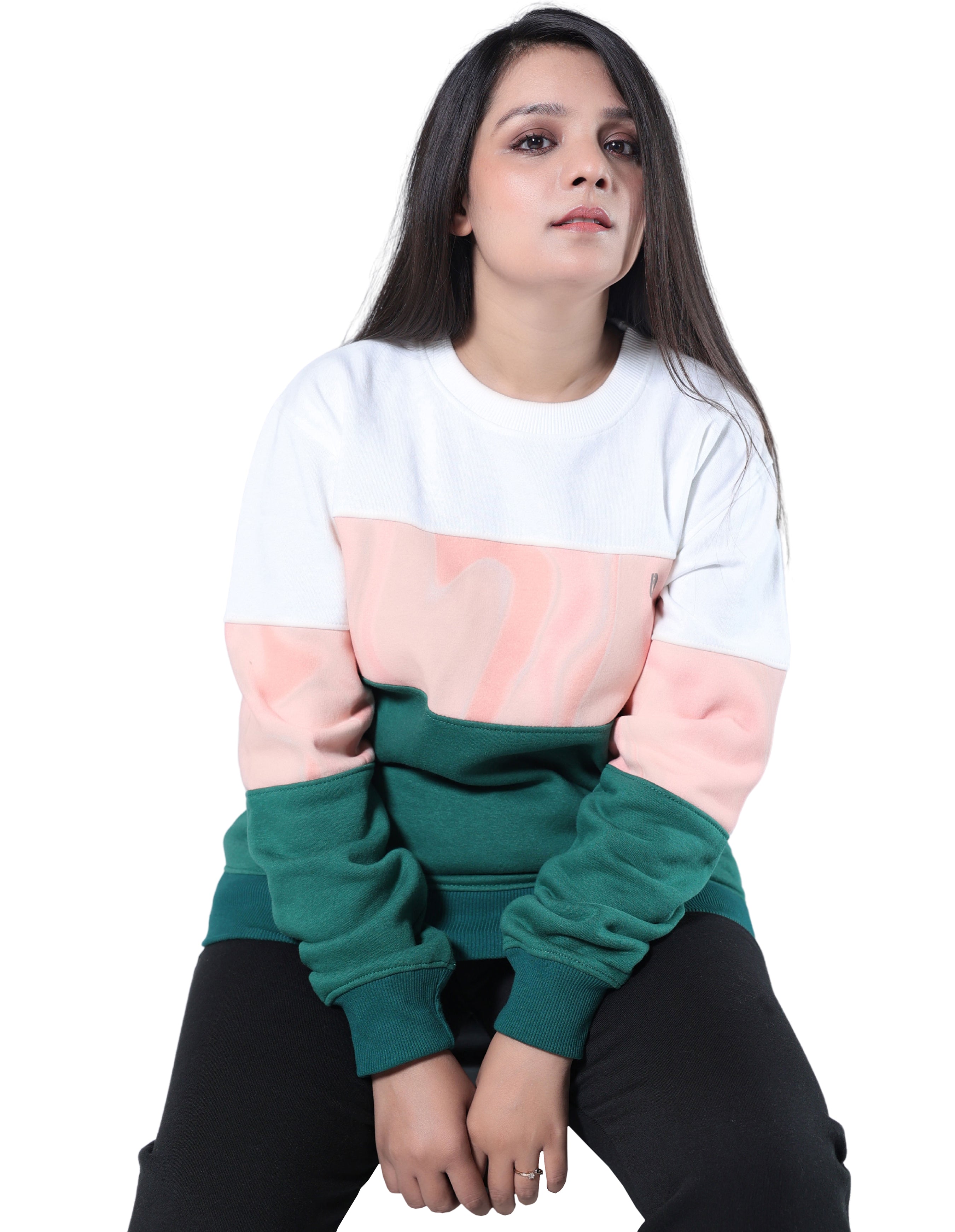 Bahob® Women's Crew Sweatshirt Long Sleeve Tops for Ladies Sweatshirts for Women UK Pullover Jumper Crewneck Sweater S-XXL