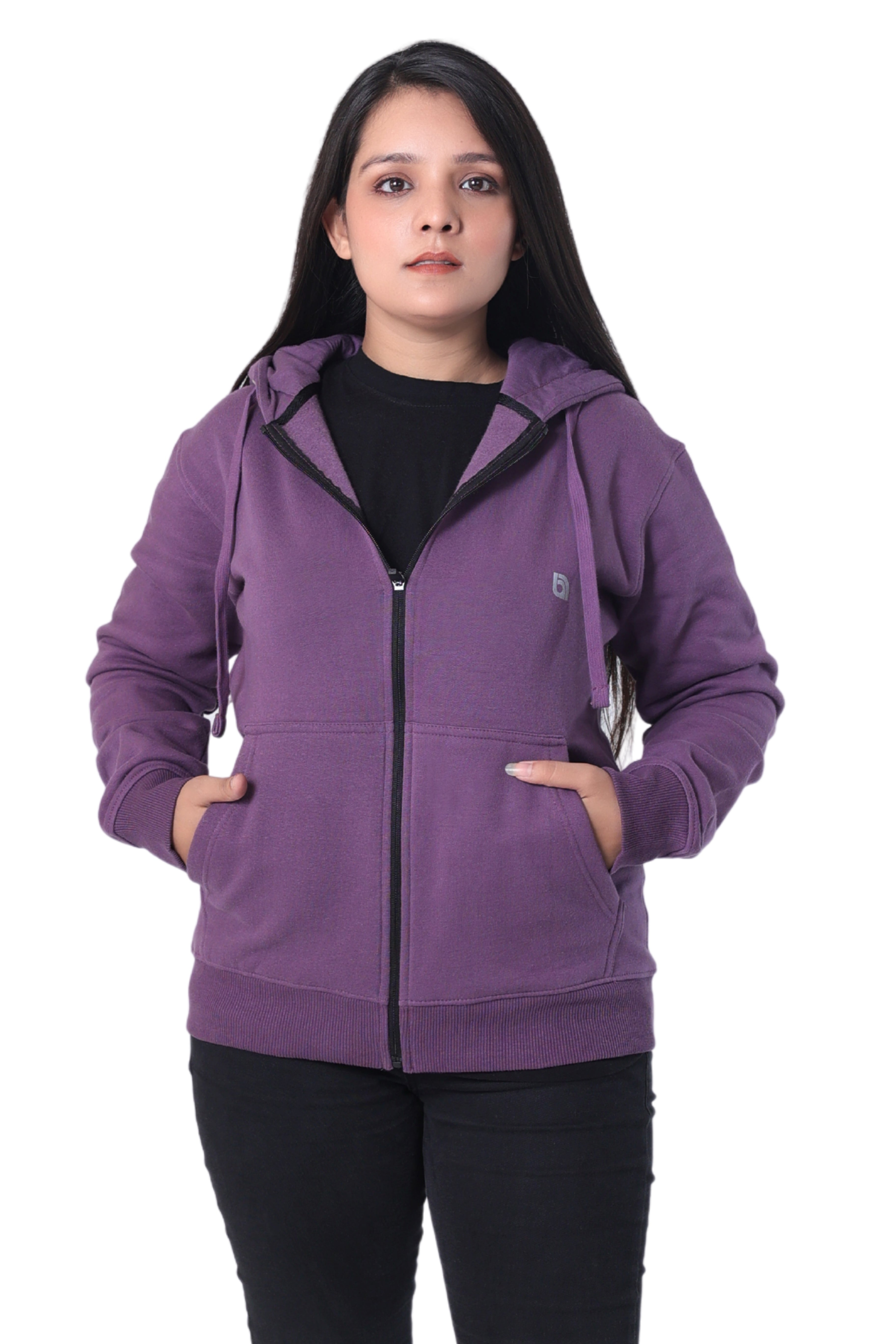 Bahob® Women Zipper Hoodie Long Sleeve Jacket Hoodies Top
