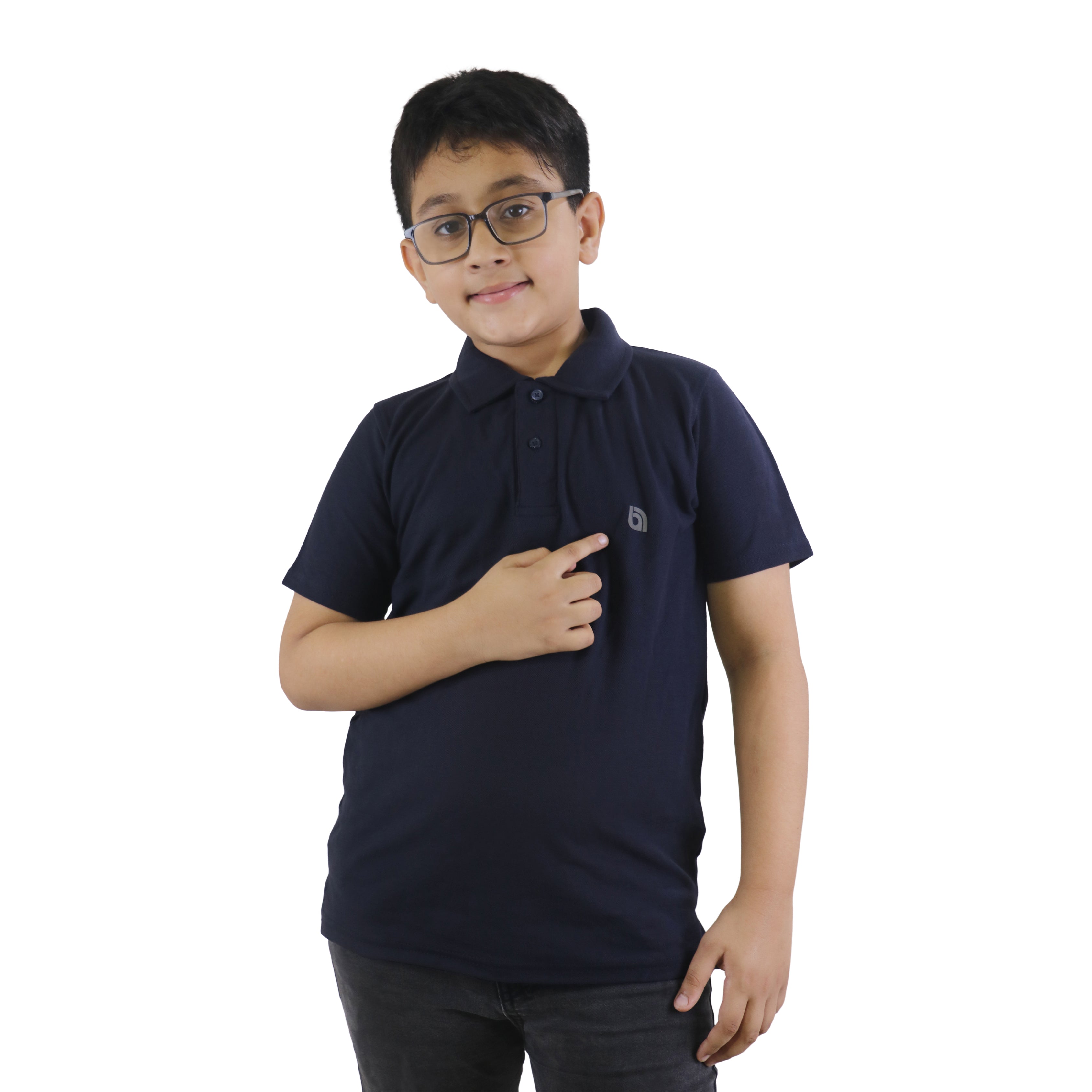 Bahob® 2 Pack Kids Girls Boys Polo T Shirts Plain School Uniform Polo Shirt Short Sleeve Polo Shirt PE Top 5-14 Years