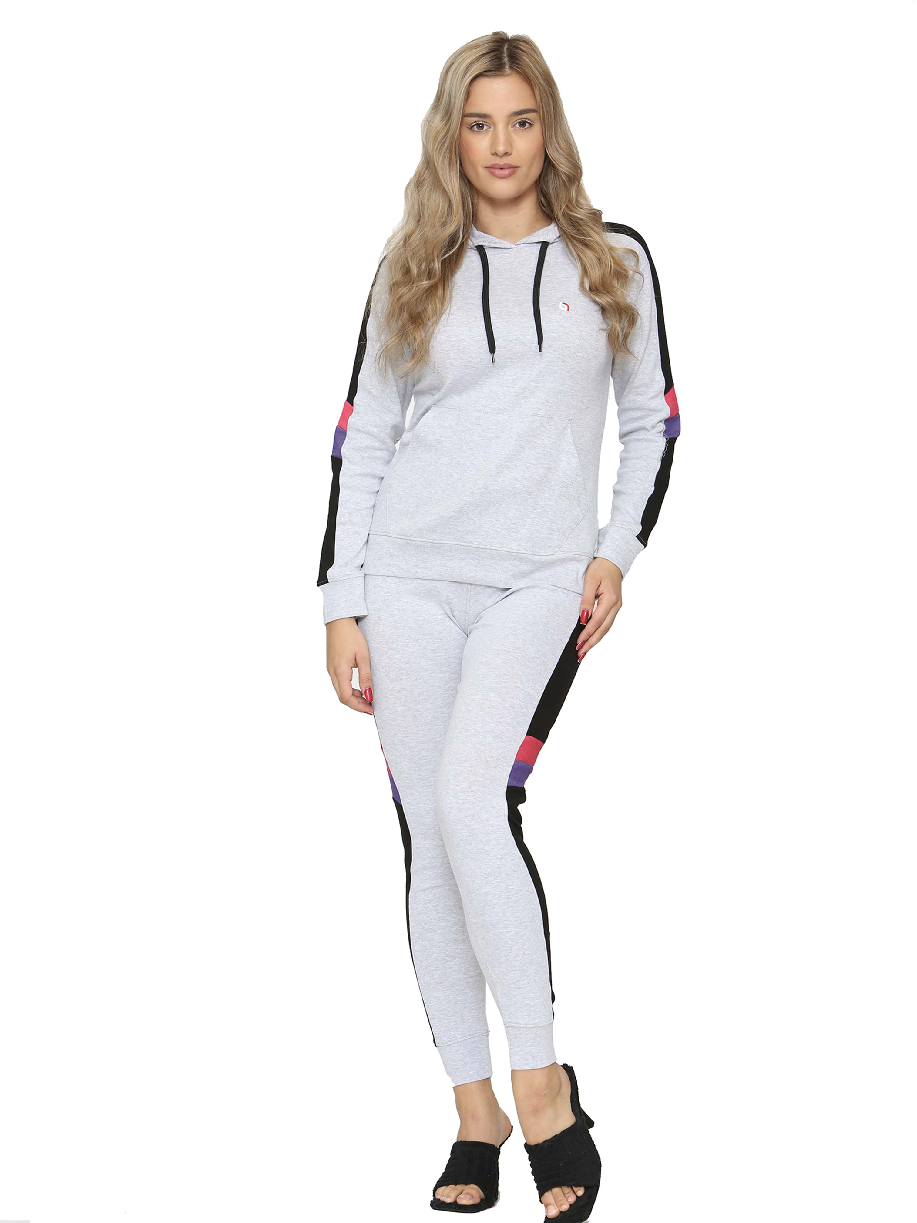 Grey tracksuit rib
