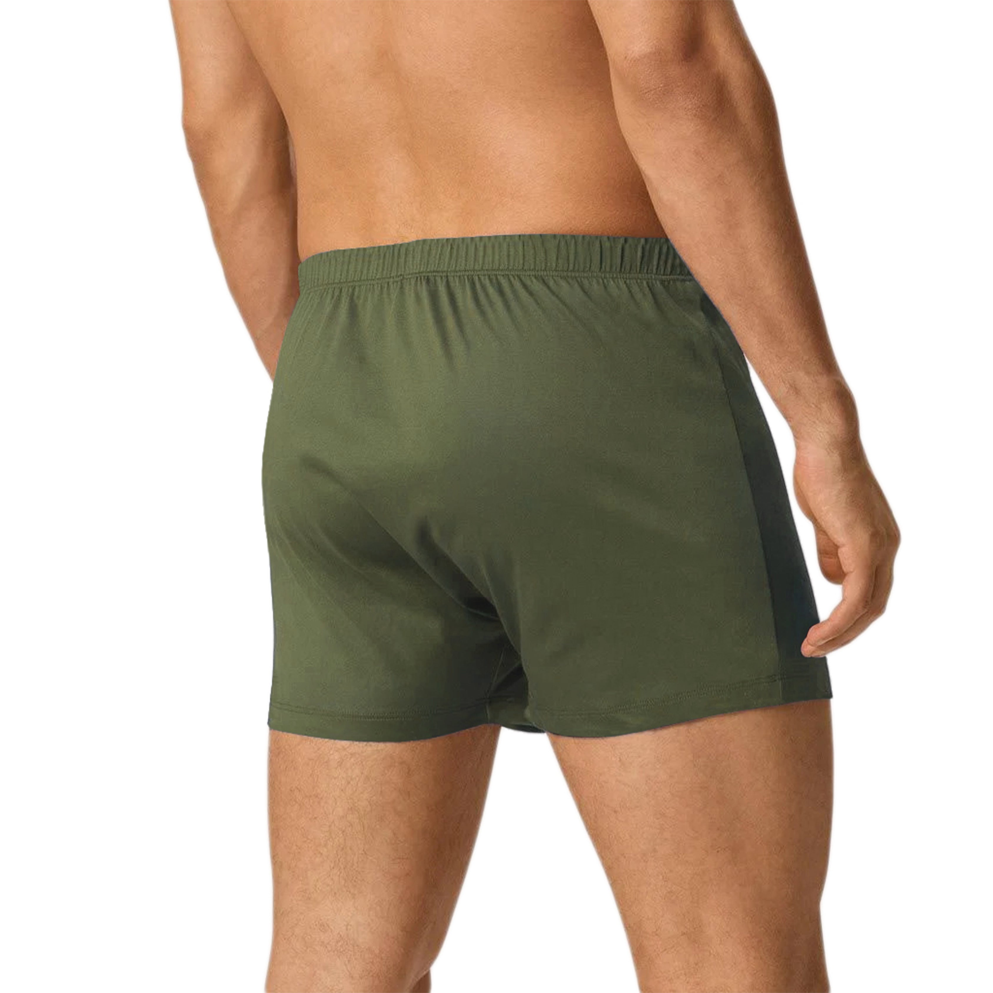 Bahob® Pack Of 6 Mens Boxers Shorts Button Open Fly Underpants Trunks For Mens Soft Cotton Boxer Shorts Comfortable Mens Underwear S-3XL