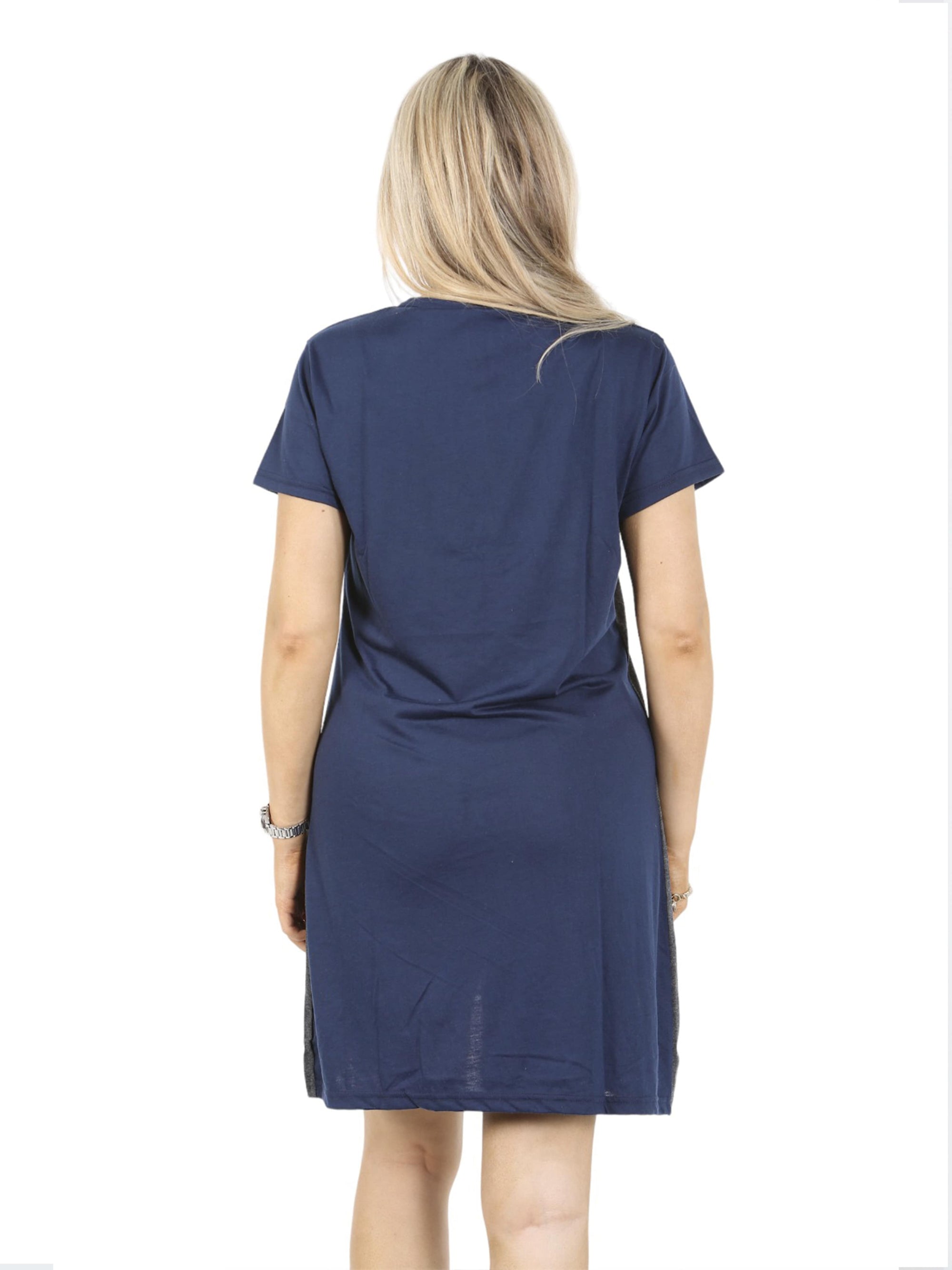 Navy gown